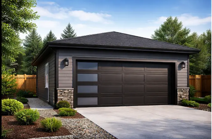 Garage construction in Calgary